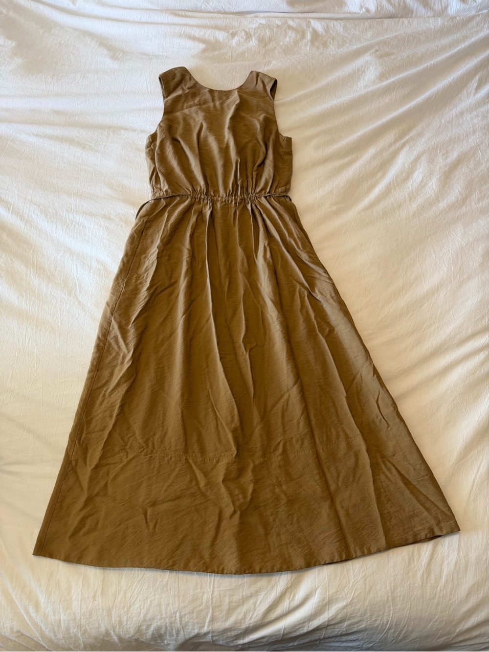 Vince Sleeveless Maxi Dress in Brown